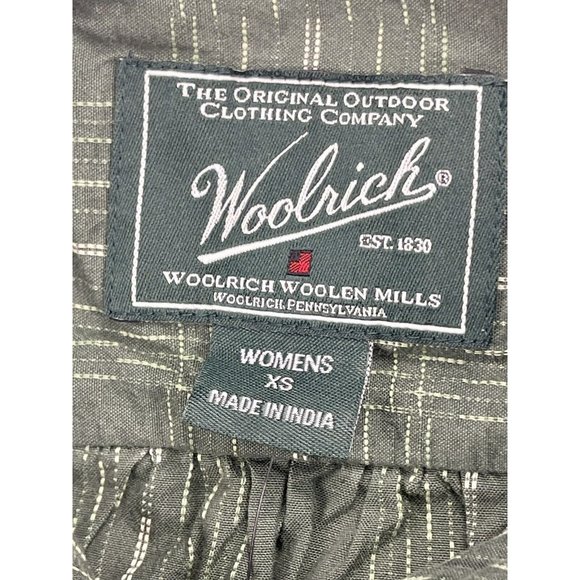 Woolrich Corduroy Vest and Matching Shirt 2 Piece Green Spruce NWT Womens Sz XS - Picture 13 of 16